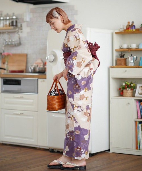 utatane（ウタタネ）の「選べる浴衣3点セット　ニコアンティークオリジナルB（浴衣・レディース・その他4/その他1/その他3/その他2/その他5・FREE）」の19枚目の写真