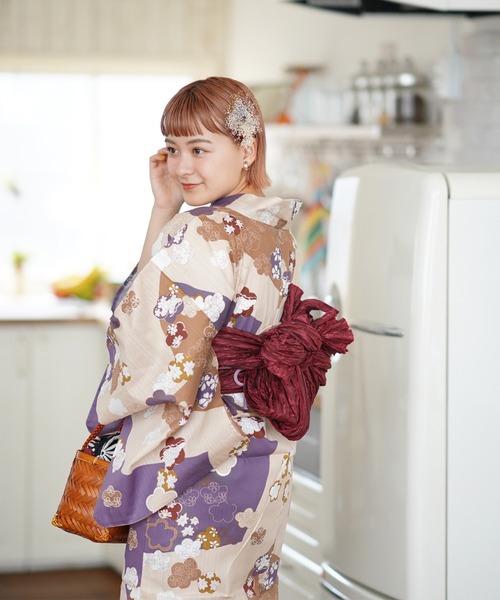 utatane（ウタタネ）の「選べる浴衣3点セット　ニコアンティークオリジナルB（浴衣・レディース・その他4/その他1/その他3/その他2/その他5・FREE）」の21枚目の写真