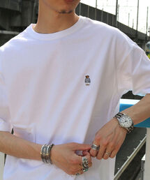 GLOSTER | 【ROSTER BEAR / ロスターベア】【WEB限定カラーあり】別注ワンポイント刺しゅうTシャツ(Tシャツ/カットソー)