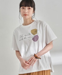 earth music&ecology | Take time to smell BOX Tシャツ ＊(Tシャツ/カットソー)