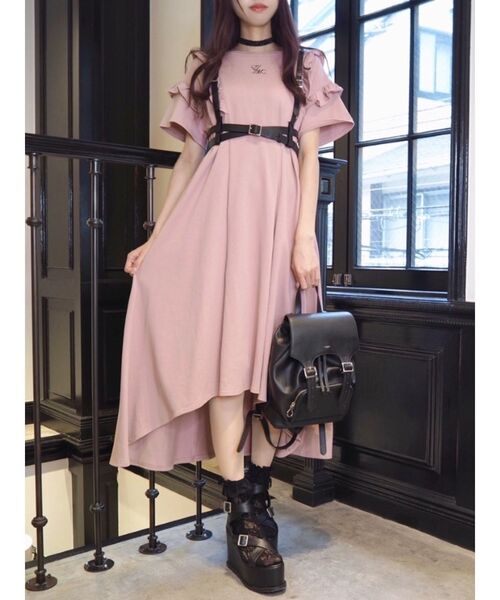 ワンピース ドレス ワンピースラッフルtワンピース ワンピース Eatme イートミー のファッション