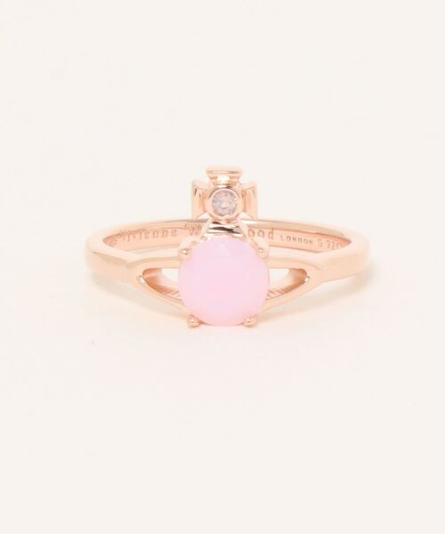 Vivienne Westwood（ヴィヴィアンウエストウッド）の「64040006-SM/REINA PETITE RING（リング・レディース・シルバー/ゴールド/ピンク系その他・S/M/L/XS/XXS）」の2枚目の写真