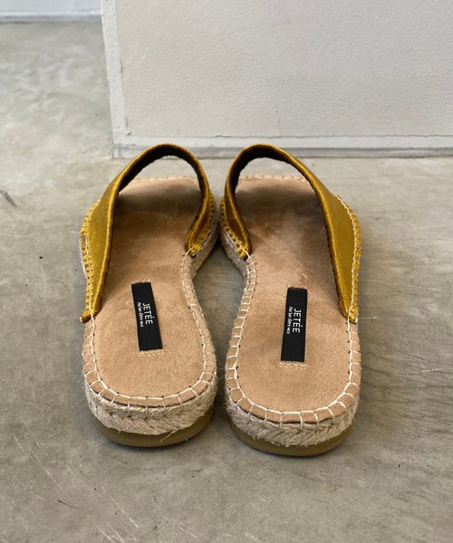 CAPRICIEUX LE'MAGE(カプリシューレマージュ)の「ジュートミュールサンダル(サンダル・レディース・ブラウン・39/37)」の4枚目の写真