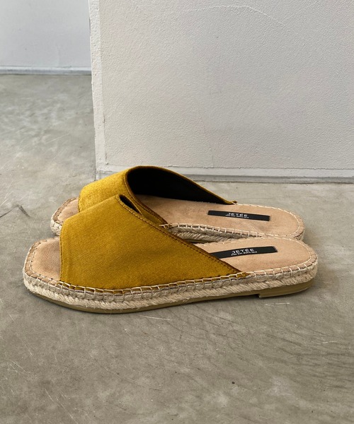 CAPRICIEUX LE'MAGE(カプリシューレマージュ)の「ジュートミュールサンダル(サンダル・レディース・ブラウン・39/37)」の5枚目の写真