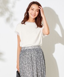 any SiS（エニィスィス）の「【北見ハッカコラボ】フレンチスリーブ トップス（Tシャツ/カットソー）」