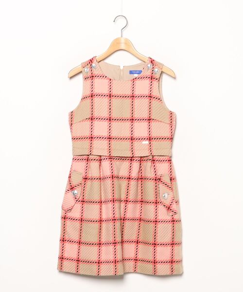 ブランド古着 チェック柄ノースリーブワンピース ワンピース Blue Label Crestbridge ブルーレーベルクレストブリッジ のファッション通販 Zozoused