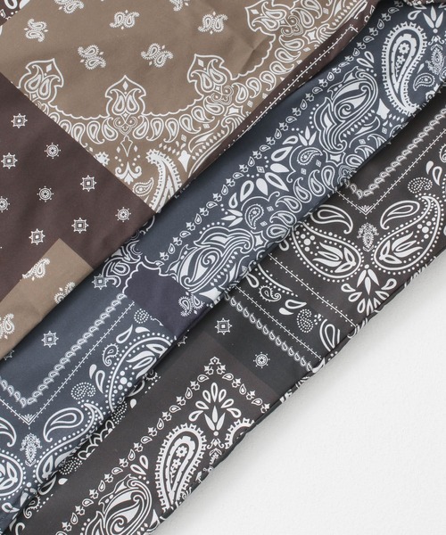 ITEMS URBANRESEARCH(アイテムズ アーバンリサーチ)の「【セットアップ着用可能】クレイジーペイズリー半袖シャツ(シャツ/ブラウス・メンズ・ブラック/ネイビー/ブラウン・MEDIUM/LARGE)」の14枚目の写真