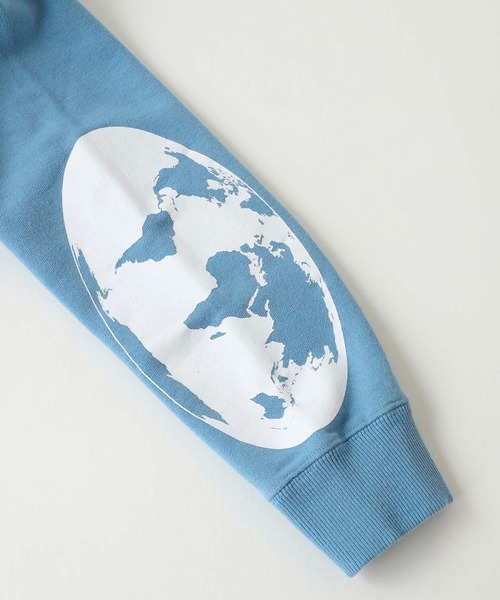 X-girl（エックスガール）の「T.P.S.W SWEAT HOODIE（パーカー・レディース・ブラック/アッシュ/ライトブルー/ベージュ・S/XL/L/M）」の14枚目の写真