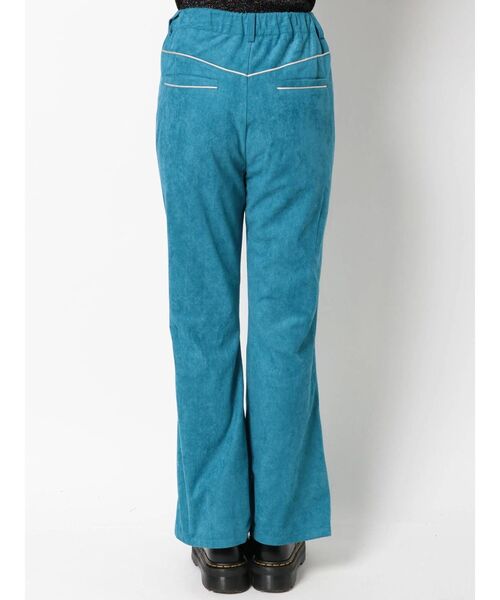 jouetie（ジュエティ）の「パイピングフレアパンツ（その他パンツ・レディース・アイボリー/ブラック/ブルー・MEDIUM）」の16枚目の写真