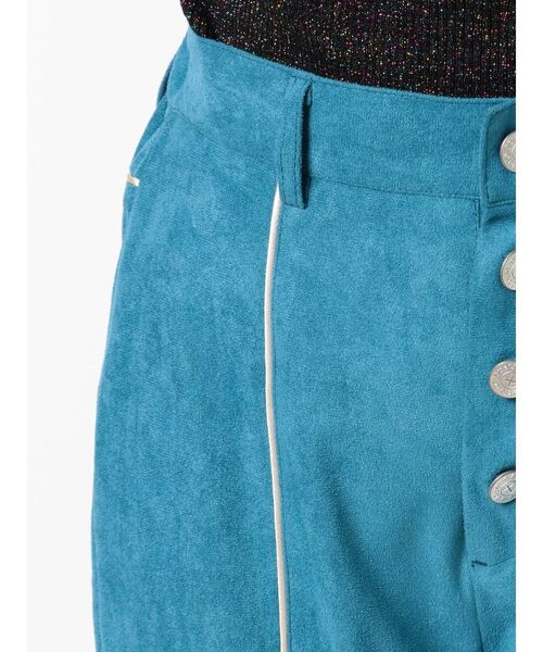 jouetie（ジュエティ）の「パイピングフレアパンツ（その他パンツ・レディース・アイボリー/ブラック/ブルー・MEDIUM）」の17枚目の写真