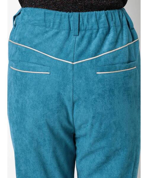 jouetie（ジュエティ）の「パイピングフレアパンツ（その他パンツ・レディース・アイボリー/ブラック/ブルー・MEDIUM）」の18枚目の写真