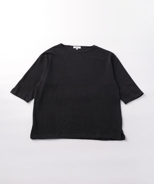 UNITED ARROWS LTD. OUTLET(ユナイテッドアローズアウトレット)の「<A DAY IN THE LIFE>オーガニックコットン ボートネック 5SL カットソー(Tシャツ/カットソー・メンズ・モカ/ネイビー/ホワイト・X-LARGE/LARGE/SMALL/MEDIUM)」の3枚目の写真