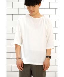 UNITED ARROWS LTD. OUTLET | ＜A DAY IN THE LIFE＞オーガニックコットン ボートネック 5SL カットソー(Tシャツ/カットソー)