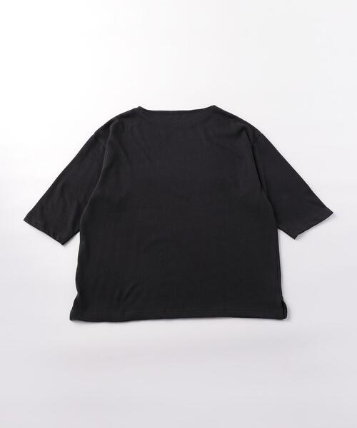 UNITED ARROWS LTD. OUTLET(ユナイテッドアローズアウトレット)の「<A DAY IN THE LIFE>オーガニックコットン ボートネック 5SL カットソー(Tシャツ/カットソー・メンズ・モカ/ネイビー/ホワイト・X-LARGE/LARGE/SMALL/MEDIUM)」の10枚目の写真
