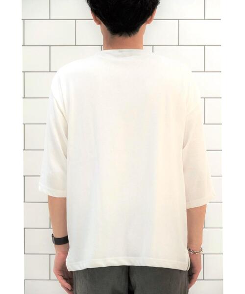 UNITED ARROWS LTD. OUTLET(ユナイテッドアローズアウトレット)の「<A DAY IN THE LIFE>オーガニックコットン ボートネック 5SL カットソー(Tシャツ/カットソー・メンズ・モカ/ネイビー/ホワイト・X-LARGE/LARGE/SMALL/MEDIUM)」の13枚目の写真