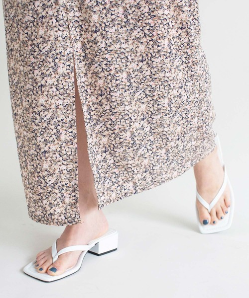 スカート小花柄スリットタイトｓｋ スカート Ottilie オティーリエ のファッション