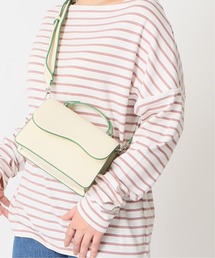 U by SPICK&SPAN | 【HVISK/ヴィスク】CRANE パイピングハンドルBAG◆(ショルダーバッグ)
