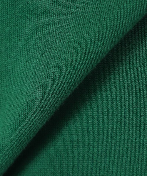 SLOBE IENA（スローブイエナ）の「ダブルフェイス クルージャケット【手洗い可能】◆（ノーカラージャケット・レディース・ネイビー/グリーン・FREE）」の15枚目の写真