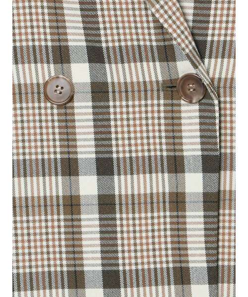 LAGUNAMOON(ラグナムーン)の「ダブルテーラードロングジャケット(テーラードジャケット・レディース・ライトグレー/ベージュ/その他1・FREE)」の15枚目の写真