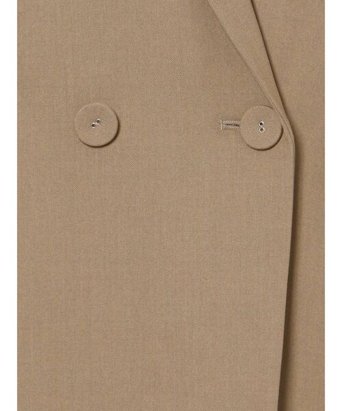 LAGUNAMOON(ラグナムーン)の「ダブルテーラードロングジャケット(テーラードジャケット・レディース・ライトグレー/ベージュ/その他1・FREE)」の8枚目の写真