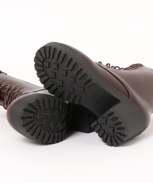 NOFALL(ノーフォール)の「タンクソールレースアップミドルブーツ(ブーツ・レディース・ホワイト/ブラック/ダークブラウン・S/M/L/LL/3L/SS)」の5枚目の写真
