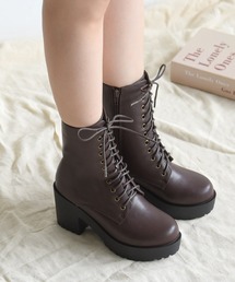 NOFALL | タンクソールレースアップミドルブーツ(ブーツ)