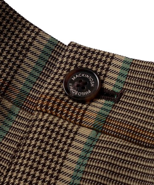 MACKINTOSH PHILOSOPHY（ﾏｯｷﾝﾄｯｼｭ ﾌｨﾛｿﾌｨｰ）の「ウォッシャブルウールワイドパンツ（その他パンツ・レディース・ベージュ/ブラウン/グレー系その他/ダークネイビー・38/36/34）」の7枚目の写真