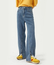 CORPUS TOKYO | Lazy Tokyo センタースリットデニム(デニムパンツ)