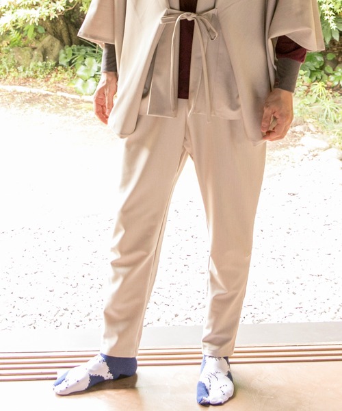 カヤ（カヤ）の「【カヤ】そぞろ日和メンズパンツ（その他パンツ・メンズ・ベージュ/ブラック/ブラウン/グレー・FREE）」の4枚目の写真