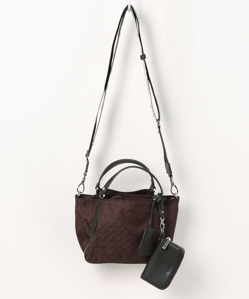 【セール】モノグラム×リサイクルレザー 2WAYミニマムトート（トートバッグ）｜Y'SACCS（イザック）