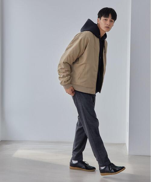 green label relaxing（グリーンレーベルリラクシング）の「ウールライク オルマイ イージーパンツ -ウォッシャブル・防シワ・ストレッチ-（その他パンツ・メンズ・グレー/ネイビー/ダークブラウン/ダークグレー・M/XL/L/S）」の5枚目の写真