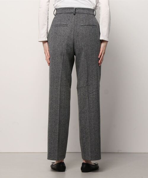 atmos pink（アトモスピンク）の「atmos pink クラシック チェックパンツ（スラックス・レディース・グレー/ブラウン・M/S）」の4枚目の写真