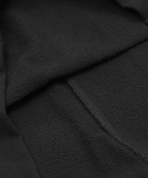 Figments（フィグメンツ）の「スリーブパッチスウェット（スウェット・レディース・ブラック/杢グレー・FREE）」の9枚目の写真