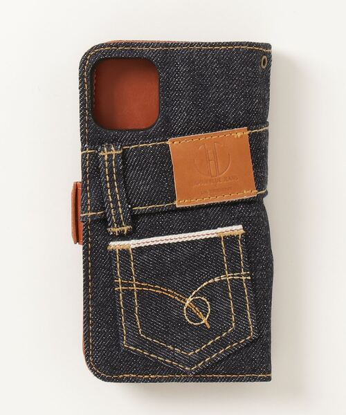 JAPAN BLUE JEANS(ジャパンブルージーンズ)の「デニムスマートフォンケース(iPhone11Pro対応)(スマホケース/カバー・メンズ・インディゴブルー・FREE)」の8枚目の写真