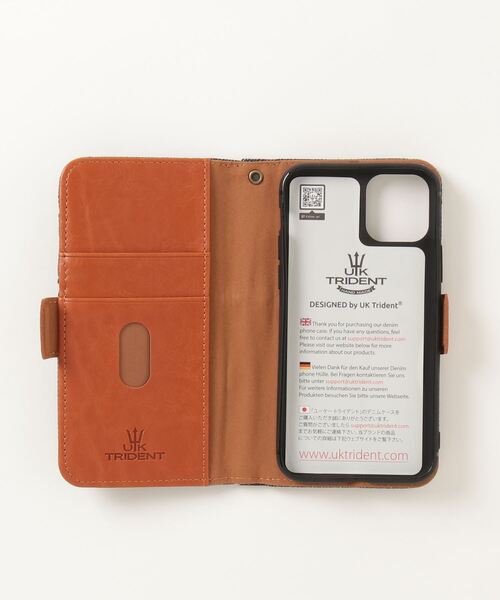 JAPAN BLUE JEANS(ジャパンブルージーンズ)の「デニムスマートフォンケース(iPhone11Pro対応)(スマホケース/カバー・メンズ・インディゴブルー・FREE)」の6枚目の写真