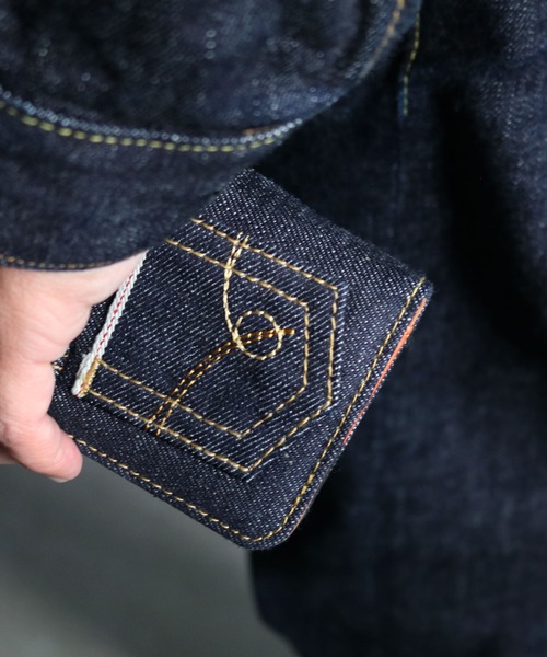 JAPAN BLUE JEANS(ジャパンブルージーンズ)の「デニムスマートフォンケース(iPhone11Pro対応)(スマホケース/カバー・メンズ・インディゴブルー・FREE)」の12枚目の写真