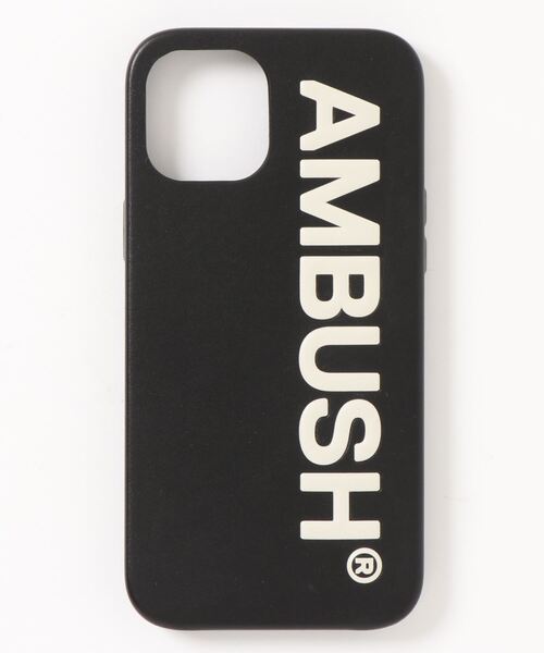 AMBUSH（アンブッシュ）の「AMBUSH IPHONE CASE MAXI LOGO 12 PRO MAX 12113281（その他小物・レディース・ブラック/イエロー/ネイビー・ONE SIZE）」の9枚目の写真