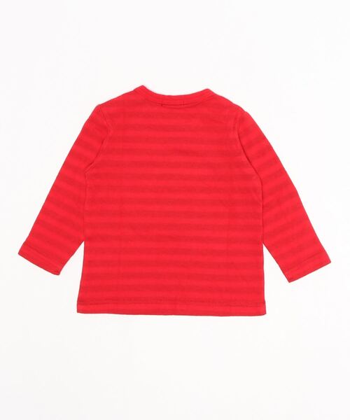Moujonjon(ムージョンジョン)の「接結天竺恐竜柄込Tシャツ(Tシャツ/カットソー・キッズ・イエロー/レッド/グリーン/ブルー・80/110/130/120/90/100)」の5枚目の写真