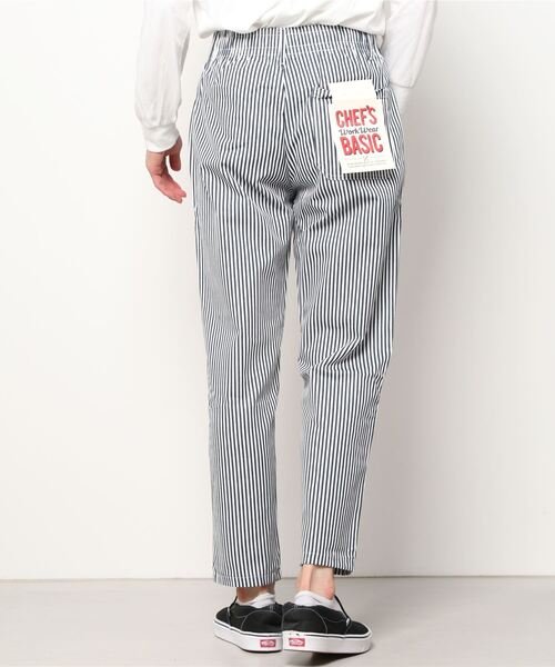 ANPAS(アンパス)の「Chef's Pants/シェフパンツ ワイドテーパードパンツ スケーターパンツ イージーパンツ ワークパンツ カラーパンツ(その他パンツ・メンズ・ブラック系その他2/グリーン系その他/オリーブ/ブラック系その他/ブラック/ワンウォッシュ/ホワイト系その他/グレー/アイボリー/インディゴブルー/ブラウン/ネイビー/ベージュ/ブルー/ブラウン系その他・M/L/LL)」の17枚目の写真
