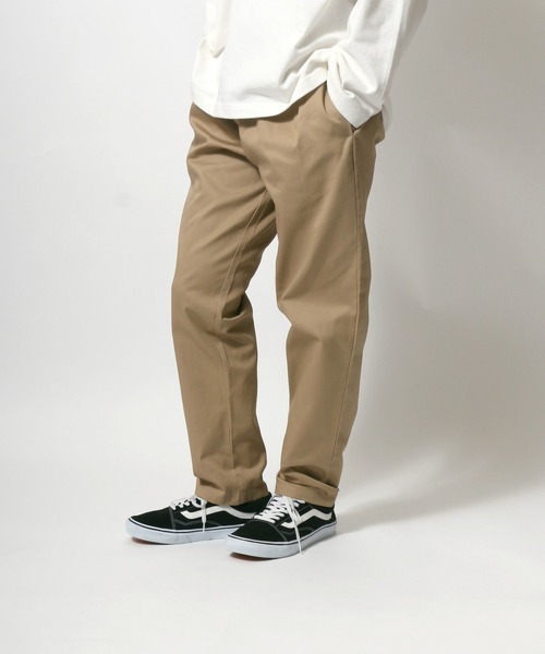 ANPAS(アンパス)の「Chef's Pants/シェフパンツ ワイドテーパードパンツ スケーターパンツ イージーパンツ ワークパンツ カラーパンツ(その他パンツ・メンズ・ブラック系その他2/グリーン系その他/オリーブ/ブラック系その他/ブラック/ワンウォッシュ/ホワイト系その他/グレー/アイボリー/インディゴブルー/ブラウン/ネイビー/ベージュ/ブルー/ブラウン系その他・M/L/LL)」の9枚目の写真