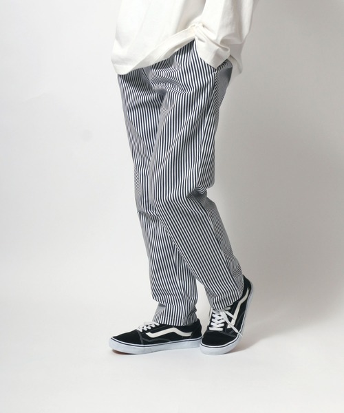 ANPAS(アンパス)の「Chef's Pants/シェフパンツ ワイドテーパードパンツ スケーターパンツ イージーパンツ ワークパンツ カラーパンツ(その他パンツ・メンズ・ブラック系その他2/グリーン系その他/オリーブ/ブラック系その他/ブラック/ワンウォッシュ/ホワイト系その他/グレー/アイボリー/インディゴブルー/ブラウン/ネイビー/ベージュ/ブルー/ブラウン系その他・M/L/LL)」の2枚目の写真
