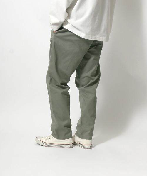ANPAS(アンパス)の「Chef's Pants/シェフパンツ ワイドテーパードパンツ スケーターパンツ イージーパンツ ワークパンツ カラーパンツ(その他パンツ・メンズ・ブラック系その他2/グリーン系その他/オリーブ/ブラック系その他/ブラック/ワンウォッシュ/ホワイト系その他/グレー/アイボリー/インディゴブルー/ブラウン/ネイビー/ベージュ/ブルー/ブラウン系その他・M/L/LL)」の10枚目の写真