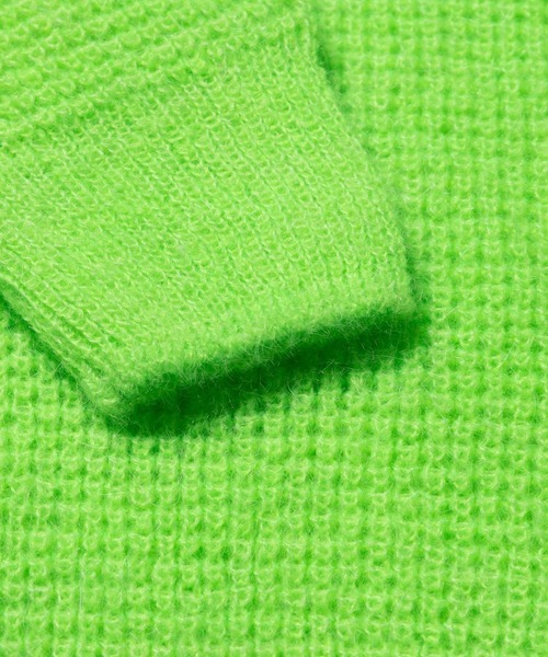 bonjour records（ボンジュールレコーズ）の「【ARIES】Waffle Knit Jumper（ニット/セーター・メンズ・ベージュ/グリーン・MEDIUM/LARGE）」の10枚目の写真