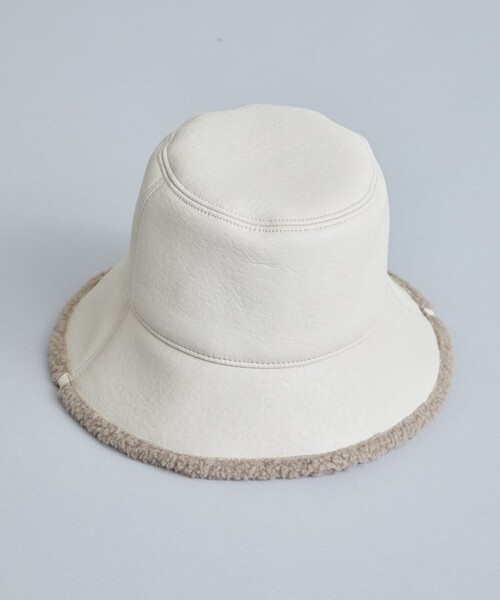 La Maison de Lyllis(メゾンドリリス)の「【La Maison de Lyllis(ラメゾンドリリス)】ポットムートン 2213021(ハット・レディース・ブラウン/ブラック/アイボリー・FREE)」の7枚目の写真