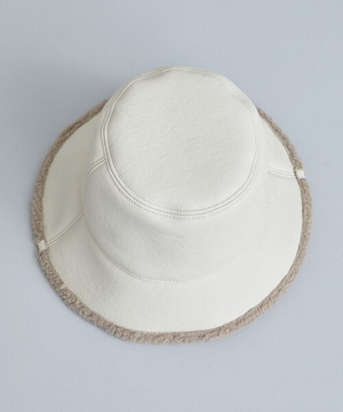 La Maison de Lyllis(メゾンドリリス)の「【La Maison de Lyllis(ラメゾンドリリス)】ポットムートン 2213021(ハット・レディース・ブラウン/ブラック/アイボリー・FREE)」の8枚目の写真