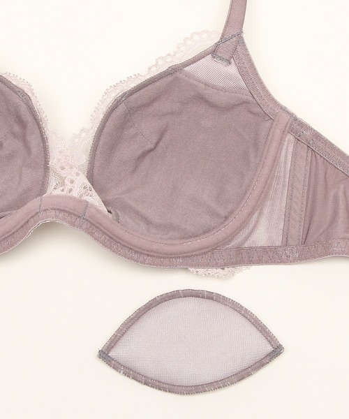 Chut！ INTIMATES（シュットインティメイツ）の「イージーステップブラ&ショーツセット (C850)（ブラ&ショーツ・レディース・パープル/ライトベージュ・L2/M2/M1/L1/M3）」の12枚目の写真