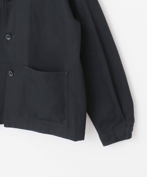 URBAN RESEARCH DOORS(アーバンリサーチドアーズ)の「White Label ミリタリークロス ショートブルゾン(ブルゾン・メンズ・ネイビー・MEDIUM/LARGE)」の6枚目の写真
