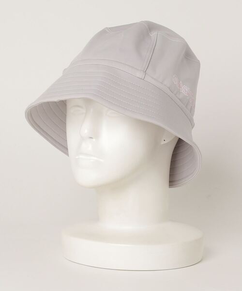 GUACAMOLE（ガカモレ）の「GUACAMOLE Functional stretch bucket hat/LOGO print（ハット・メンズ・ホワイト/ブラック/チャコールグレー/ホワイト×ピンク/オレンジ/グレー/イエロー・MEDIUM/FREE）」の5枚目の写真