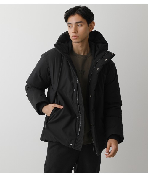 AZUL by moussy(アズールバイマウジー)の「CLIMASHIELD HOODIE JACKET/CLIMASHIELDフーディージャケット(ダウンジャケット/コート・メンズ・ホワイト/ブラック・MEDIUM/LARGE)」の13枚目の写真