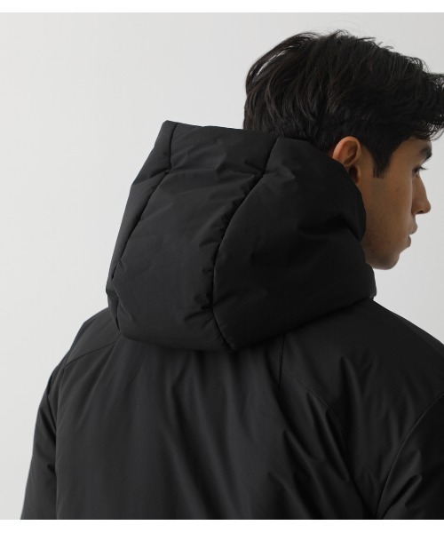 AZUL by moussy(アズールバイマウジー)の「CLIMASHIELD HOODIE JACKET/CLIMASHIELDフーディージャケット(ダウンジャケット/コート・メンズ・ホワイト/ブラック・MEDIUM/LARGE)」の20枚目の写真